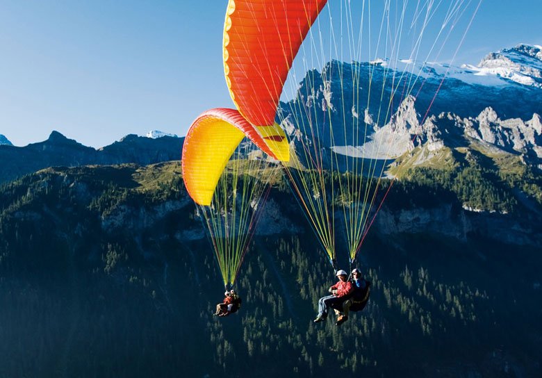 Paragliding in Uttarakhand 