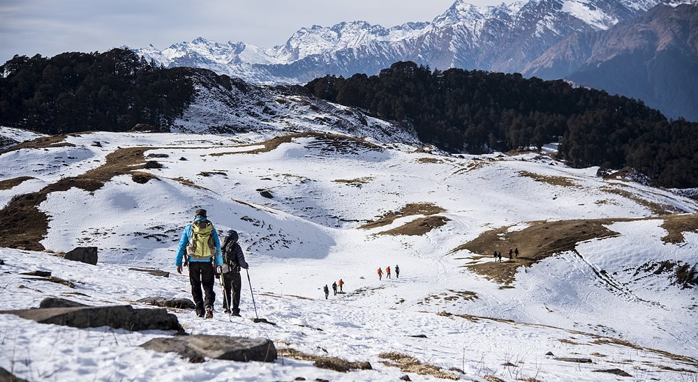Kuari Pass Winter Trek