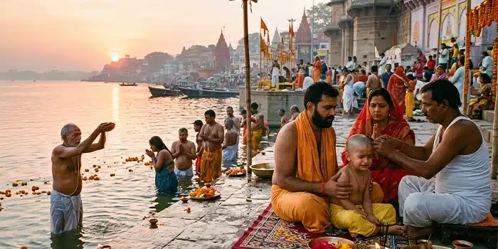 Mundan Sanskar at Haridwar